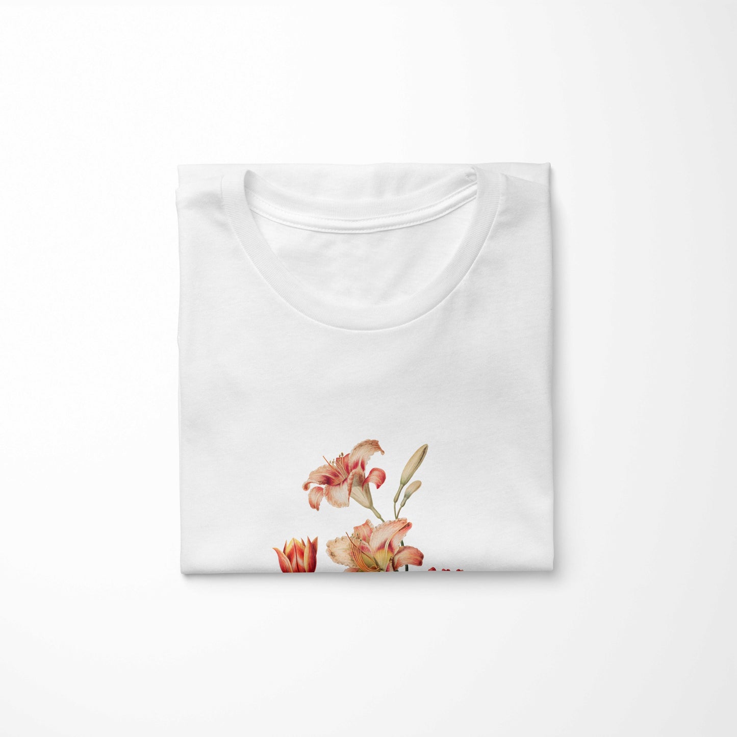 Women's Full Back-Snap Adaptive T-Shirt | Snap-Close | Overhead-Free | Vintage Floral Print